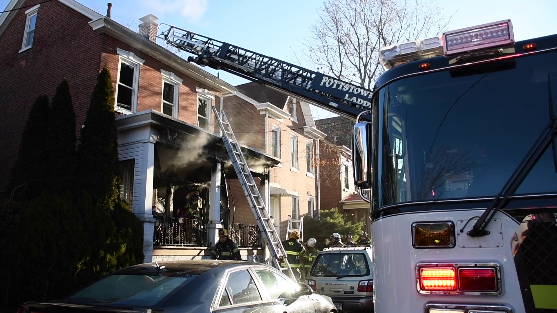 Pottstown house fire